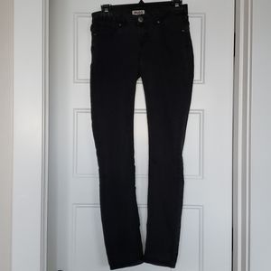 Faded black jeans